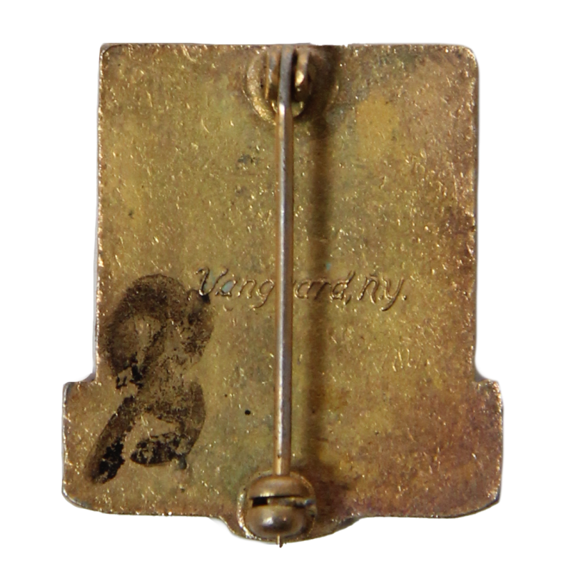 Crest, 2nd Inf. Rgt., 5th Infantry Division, à épingle, Vanguard N. Y.