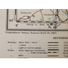 Map, Essen, Ruhr, Germany, 1942