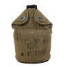 Gourde US, complète, 1942, CM2c Aronal Faga, 31st Naval Construction Bn., Seabees, PTO, Iwo Jima Gourde US, complète, 1942, CM2c Aronal Faga, 31st Naval Construction Bn., Seabees, PTO, Iwo Jima