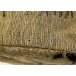 Gourde US, complète, 1942, CM2c Aronal Faga, 31st Naval Construction Bn., Seabees, PTO, Iwo Jima