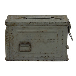 Boîte à munitions, calibre .30, mitrailleuse Browning, CANCO, US Navy