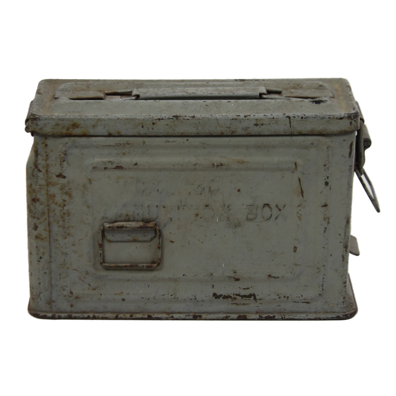Boîte à munitions, calibre .30, mitrailleuse Browning, CANCO, US Navy