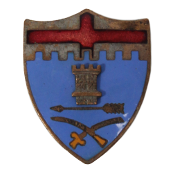 Crest, 11th Inf. Rgt., 5th Infantry Division, N. S. Meyer, New York