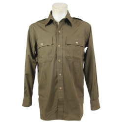 Chemise officier, chocolat, US Army
