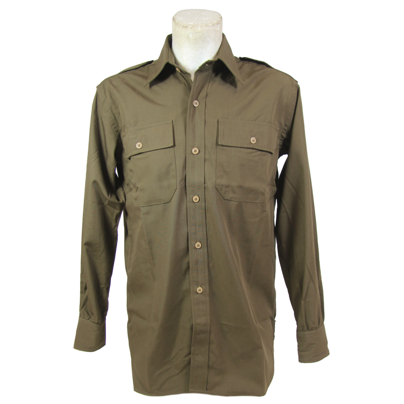 Chemise officier, chocolat, US Army