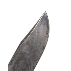 Knife, Utility, WESTERN L71, SEABEE, with Leather Scabbard, US Navy