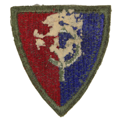 Insigne, 38th Infantry Division, dos vert 1943
