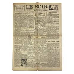 Journal belge, Le Soir, 22 août 1944