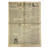 Journal belge, Le Soir, 22 août 1944