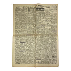 Journal belge, Le Soir, 22 août 1944