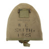 T-Shovel, M-1910, with Cover, MILLER HERMER, INC. 1943, Sgt. Wilbur Smith T-Shovel, M-1910, with Cover, MILLER HERMER, INC. 1943, Sgt. Wilbur Smith