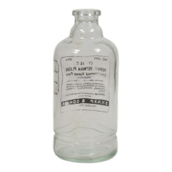 Bottle, Plasma, Dried, SHARPE & DOHME, US Army Medical Corps, 250 cc.