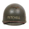 Casque M1, pattes fixes, liner WESTINGHOUSE, modèle de transition, nominatif