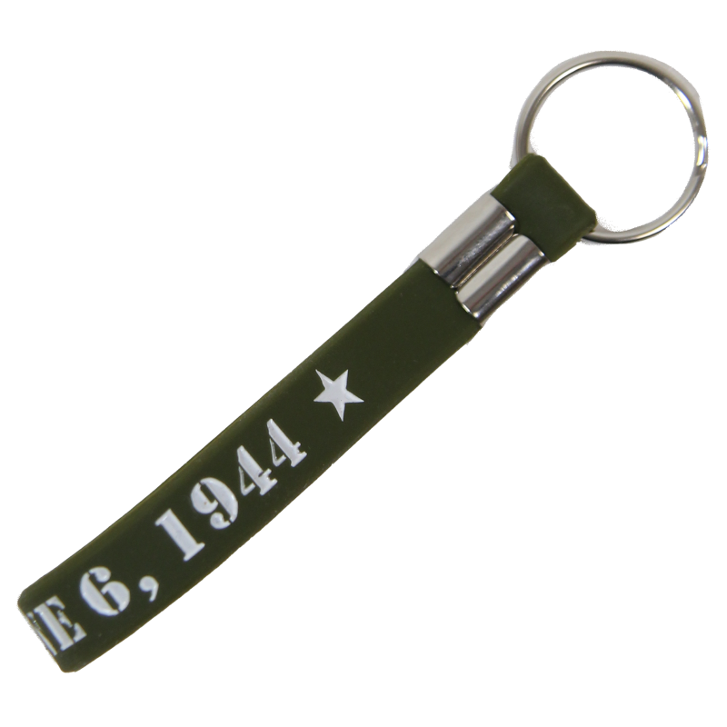 Porte-clés silicone, D-Day June 6, 1944