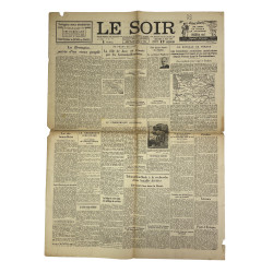 Journal belge, Le Soir, 23 août 1944