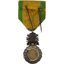 Médaille Militaire, Soldat Henri Motin, 23e Régiment territorial d'infanterie, Mort pour la France, 27 février 1915