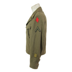 Grouping, Pfc. Paul Hamblin, 106th & 5th Infantry Divisions, ETO