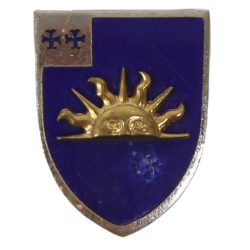 Crest, DUI, 63rd Inf. Rgt., 6th Inf. Div., Pin Back