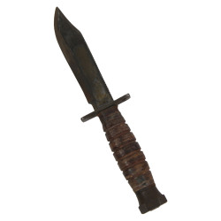 Couteau de survie, MILPAR, avec fourreau en cuir, Special Forces
