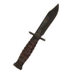 Couteau de survie, MILPAR, avec fourreau en cuir, Special Forces