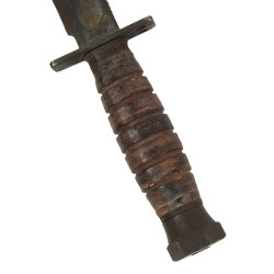 Couteau de survie, MILPAR, avec fourreau en cuir, Special Forces