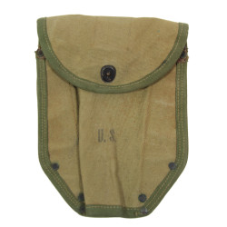 Étui de pelle pliante M1943, ST. JOSEPH TENT & AWNING CO. 1943, bicolore