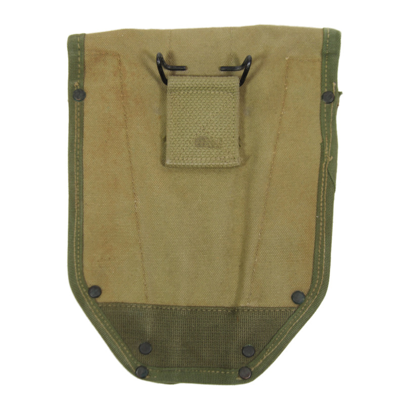 Carrier, Canvas, for Shovel, Folding, M1943, ST. JOSEPH TENT & AWNING CO. 1943, Two-Tone