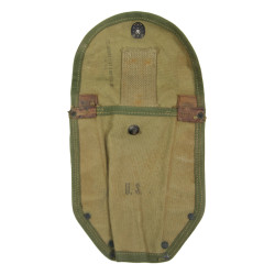 Étui de pelle pliante M1943, ST. JOSEPH TENT & AWNING CO. 1943, bicolore
