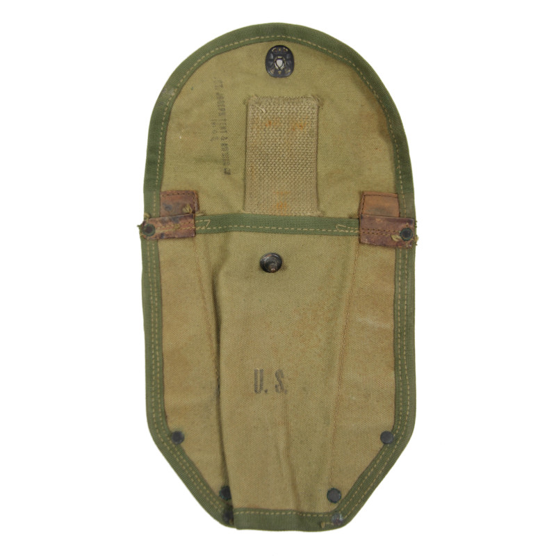 Carrier, Canvas, for Shovel, Folding, M1943, ST. JOSEPH TENT & AWNING CO. 1943, Two-Tone