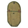 Étui de pelle pliante M1943, ST. JOSEPH TENT & AWNING CO. 1943, bicolore