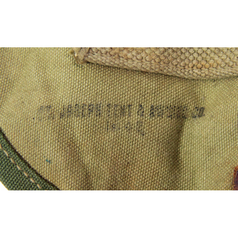 Carrier, Canvas, for Shovel, Folding, M1943, ST. JOSEPH TENT & AWNING CO. 1943, Two-Tone
