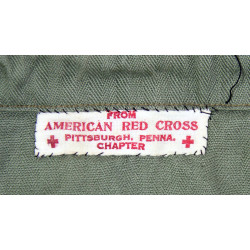 Bag, Toiletry, Herringbone Twill, American Red Cross, Pittsburgh Chapter