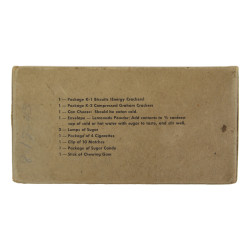 Ration K, Dinner Unit, Full, Untouched