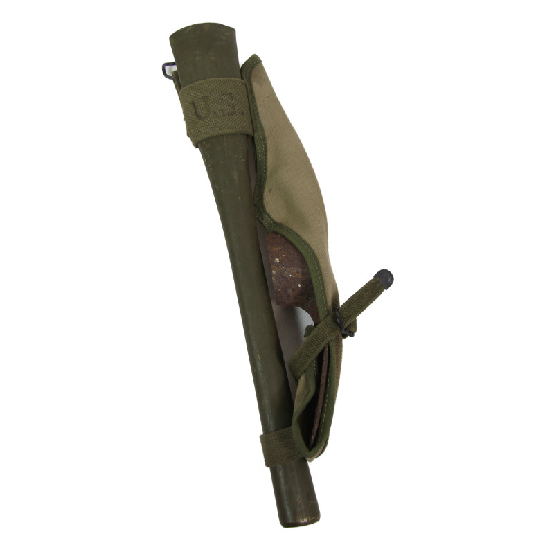 Pioche M-1910, PLUMB 1943, avec housse, HARIAN 1944