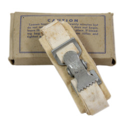 Tourniquet, US Army, NOVELTY PRODUCTS CO., Stock No. 2-1310, in Box