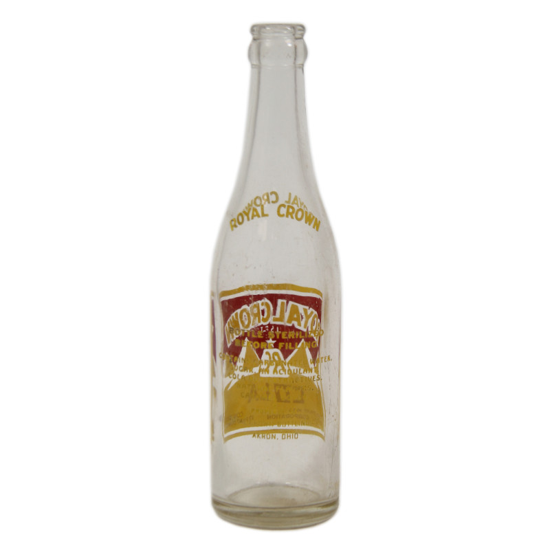 Bottle, Royal Crown Cola, 1936