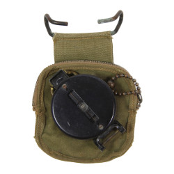 Boussole de marche, GURLEY, avec pochette du 1er type