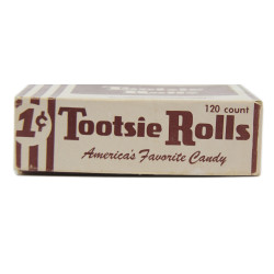Cardbox, TOOTSIE ROLLS, Ration