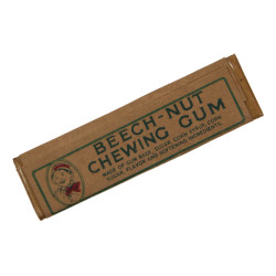 Tablette de chewing-gum, Beech-Nut, Peppermint
