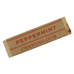 Tablette de chewing-gum, WALLA-WALLA GUM CO., Peppermint