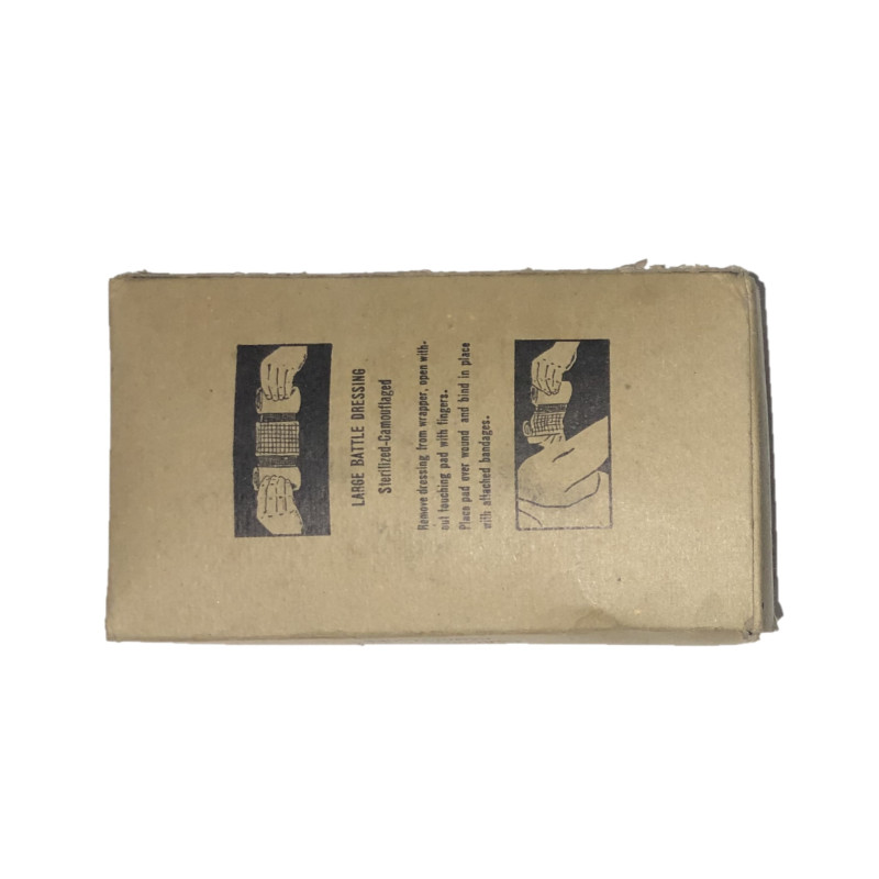 Pansement, Large Battle Dressing Sterilized, Navy contract N140S (corpsman)