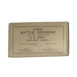 Pansement, Large Battle Dressing Sterilized, Navy contract N140S (corpsman)