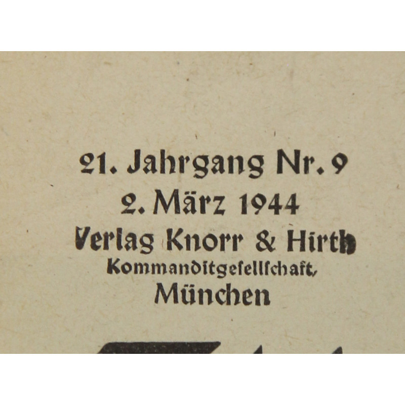 Magazine, Münchner Illustrierte Presse, 2 mars 1944