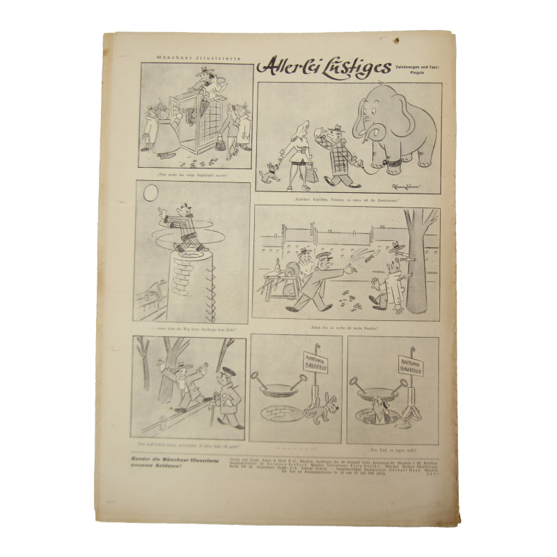 Magazine, Münchner Illustrierte Presse, 2 mars 1944
