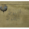 Bag, Field, M-1936, ATLANTIC PRODUCTS CO. 1941, Taped, S/Sgt. Robert Stump Bag, Field, M-1936, ATLANTIC PRODUCTS CO. 1941, Taped, S/Sgt. Robert Stump