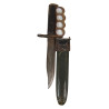 Knife, Fighting, Bayonet, M1905, Modified, in Scabbard