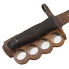 Knife, Fighting, Bayonet, M1905, Modified, in Scabbard