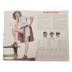 Brochure, Play Ball, 1944 Baseball Guide, National and American League