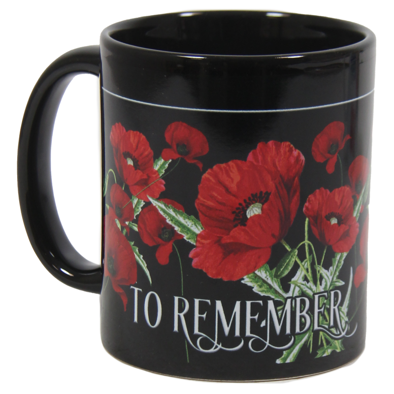 Mug Coquelicot, noir