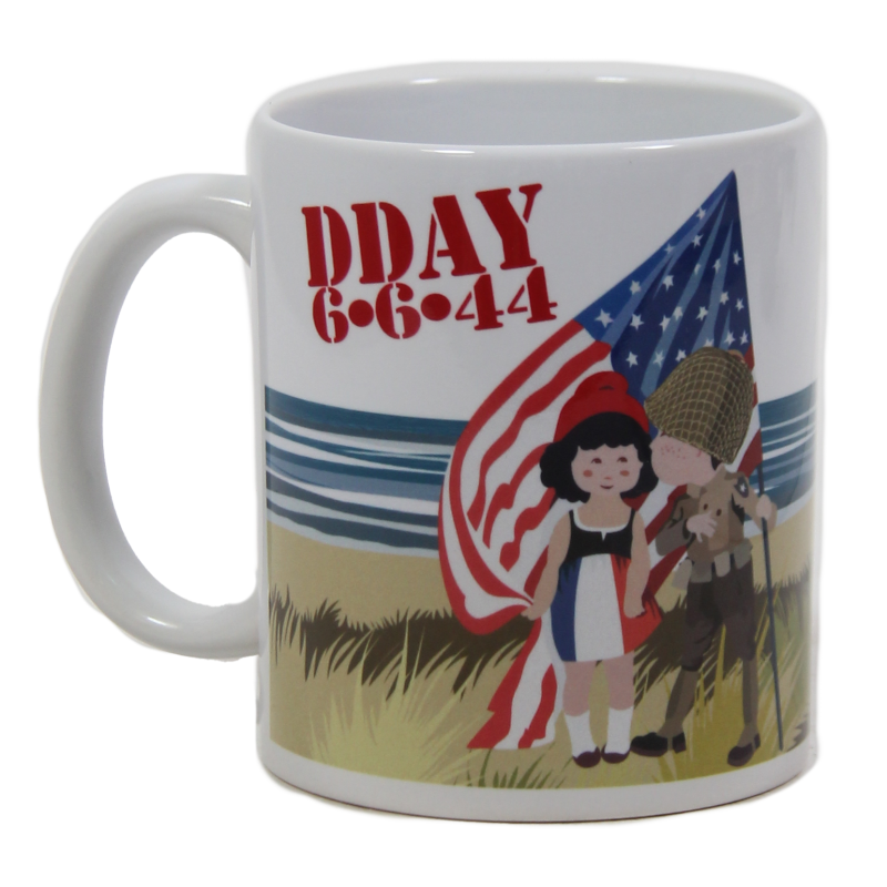 Mug, D-Day comic's